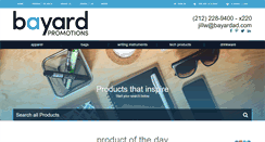 Desktop Screenshot of bayardpromotions.com